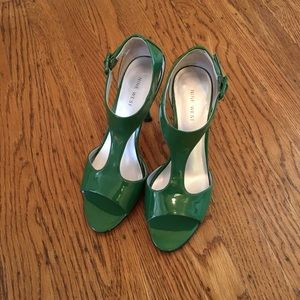 Nine West T-strap Heels